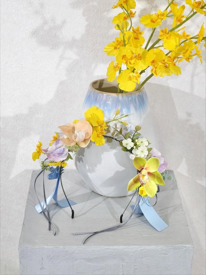 ハンドメイドの髪飾り
フラワーカチューシャ

パステルカラーを合わせたお花とリボンの髪飾りです
卒業式、成人式、前撮り、七五三など
様々な晴れの日にお使いいただけます

minneにてリリースいたしました

ご質問等、お気軽にお問い合わせください
dm、LINEにて承っております

#バースデーフォト #バースデーフォトアイテム #初節句 #お食い初め #誕生日フォト #七五三 #ベビー小物 #髪飾り #ハンドメイド